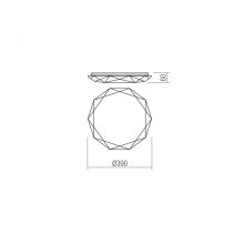 Redo SML Mennyezeti lámpa 05-854 EMERALD