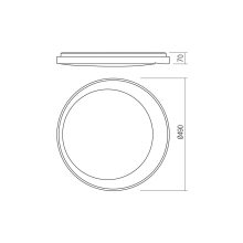 Redo Mennyezeti lámpa 05-902 PADDY
