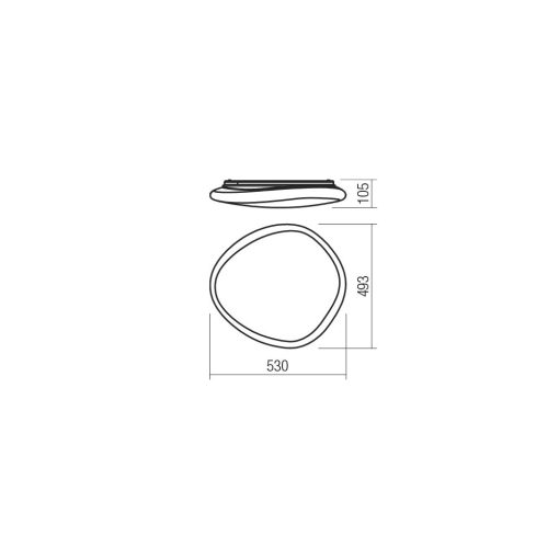 Redo Mennyezeti lámpa 05-908 DREAMER