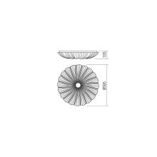 Redo Mennyezeti lámpa 05-916 ARAGON