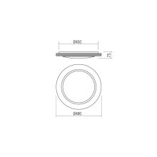 Redo Mennyezeti lámpa 05-917 ANDES