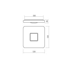 Redo Mennyezeti lámpa 05-918 AZUL