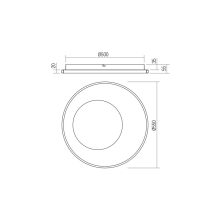 Redo Mennyezeti lámpa 05-960 SINTESI