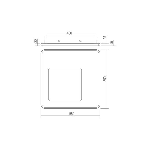 Redo Mennyezeti lámpa 05-962 SINTESI
