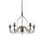 Ideal Lux Csillár CORTE SP5 RUGGINE 057187