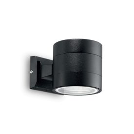 Ideal Lux Kültéri fali lámpa SNIF ROUND AP1 NERO 061450