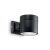 Ideal Lux Kültéri fali lámpa SNIF ROUND AP1 NERO 061450
