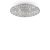 Ideal Lux Mennyezeti lámpa KING PL9 CROMO 073255