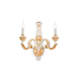 Ideal Lux Fali lámpa GIGLIO AP2 ORO 075280