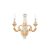 Ideal Lux Fali lámpa GIGLIO AP2 ORO 075280