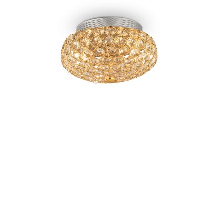 Ideal Lux Mennyezeti lámpa KING PL3 ORO 075402