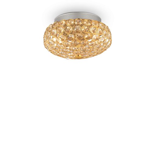 Ideal Lux Mennyezeti lámpa KING PL3 ORO 075402