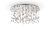Ideal Lux Mennyezeti lámpa MOONLIGHT PL15 CROMO 077819