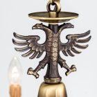 Orion Csillár OR 1239-18+12+6+3 Patina - mit Adler FLAMISCH 080274