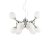 Ideal Lux Csillár NODI SP9 BIANCO 082059