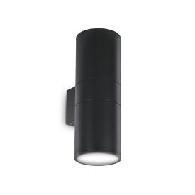Ideal Lux Kültéri fali lámpa GUN AP2 BIG NERO 092317