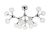 Ideal Lux Mennyezeti lámpa NODI CRYSTAL PL15 093512