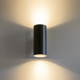 Ideal Lux Fali lámpa LOOK AP2 NERO 095998