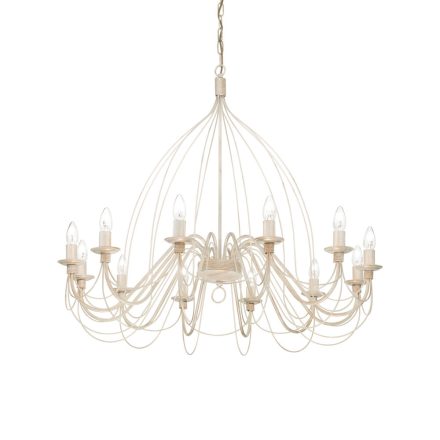 Ideal Lux Csillár CORTE SP12 BIANCO ANTICO 097664