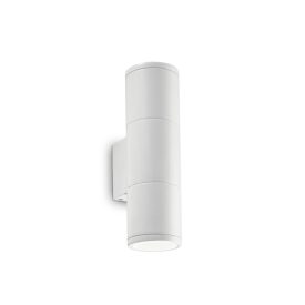 Ideal Lux Kültéri fali lámpa GUN AP2 SMALL BIANCO 100388
