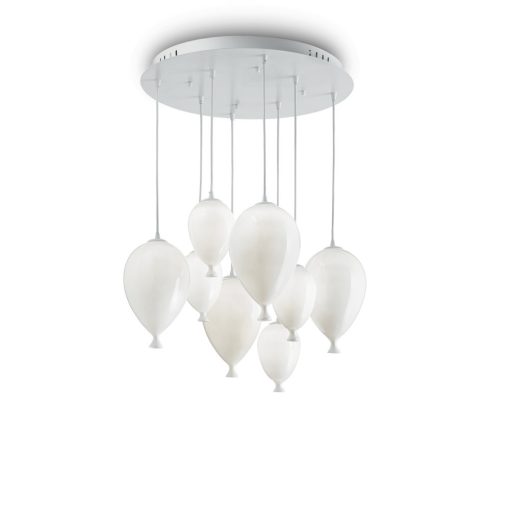 Ideal Lux Mennyezeti lámpa CLOWN SP8 BIANCO 100883