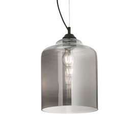   Ideal Lux Függeszték BISTRO' SP1 SQUARE FUME' 112312