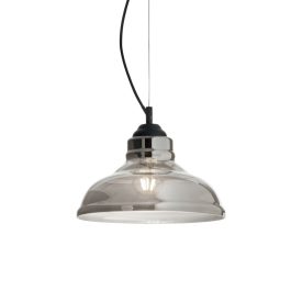   Ideal Lux Függeszték BISTRO' SP1 PLATE FUME' 112343