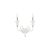Ideal Lux Fali lámpa DOGE AP2 BIANCO 113654