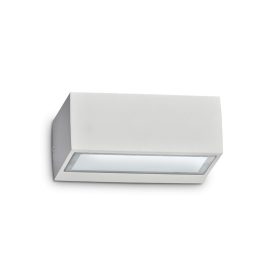 Ideal Lux Kültéri fali lámpa TWIN AP1 BIANCO 115351