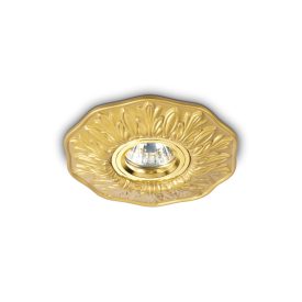 Ideal Lux Beépíthető spot lámpa POLKA FI1 OTTONE 115610