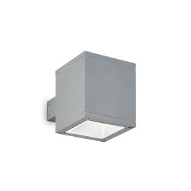   Ideal Lux Kültéri fali lámpa SNIF SQUARE AP1 GRIGIO 118666