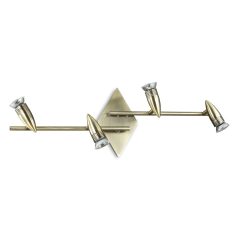 Ideal Lux Mennyezeti lámpa  ALFA PL4 BRUNITO 119830