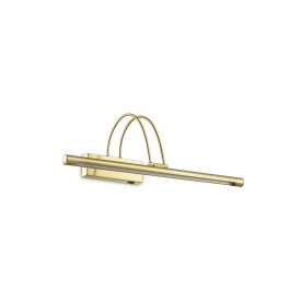 Ideal Lux Fali lámpa BOW AP66 OTTONE SATINATO 121178