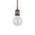 Ideal Lux Függeszték FRIDA SP1 RAME ANTICO 122106