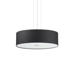 Ideal Lux Függeszték WOODY SP4 NERO 122243