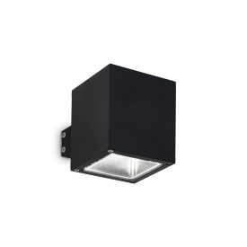 Ideal Lux Kültéri fali lámpa SNIF SQUARE AP1 NERO 123080