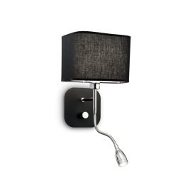 Ideal Lux Fali lámpa HOLIDAY AP2 NERO 124179
