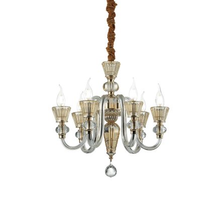 Ideal Lux Csillár STRAUSS SP6 140605