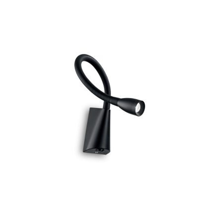 Ideal Lux Fali lámpa GOOSE AP1 NERO 142692