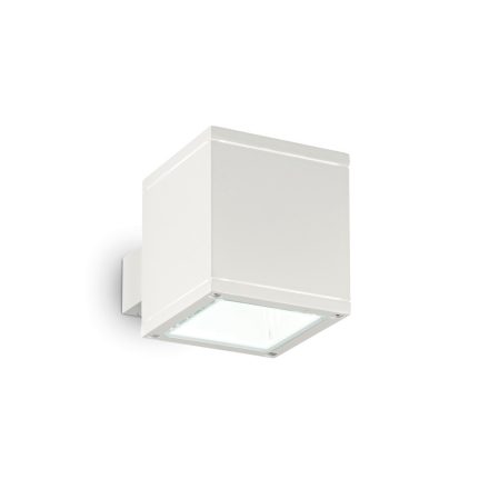 Ideal Lux Kültéri fali lámpa SNIF SQUARE AP1 BIANCO 144276