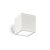 Ideal Lux Kültéri fali lámpa SNIF SQUARE AP1 BIANCO 144276