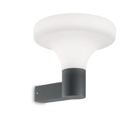 Ideal Lux Kültéri fali lámpa SOUND AP1 ANTRACITE 146553