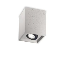 Ideal Lux Mennyezeti lámpa OAK PL1 SQUARE CEMENTO 150475