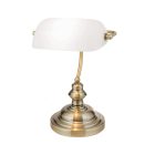 Orion Asztali lámpa OR 4-587-1 Patina-opal BANKERSLAMP 150878