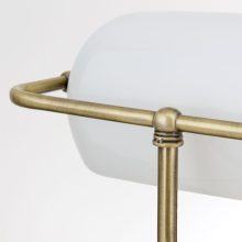 Orion Asztali lámpa OR 4-587-1 Patina-opal BANKERSLAMP 150878