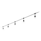 Ideal Lux Kültéri függeszték FIESTA SP5 NERO 159836