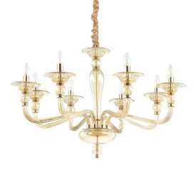 Ideal Lux Csillár DANIELI SP8 AMBRA 159973