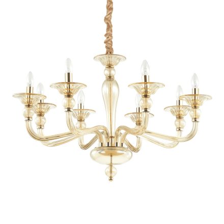 Ideal Lux Csillár DANIELI SP8 AMBRA 159973