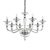Ideal Lux Csillár DANIELI SP8 TRASPARENTE 159980