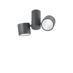   Ideal Lux Kültéri mennyezeti lámpa SUNGLASSES PL2 ANTRACITE 161846